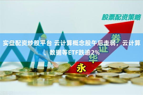 实盘配资炒股平台 云计算概念股午后走弱，云计算、数据等ETF跌逾2%