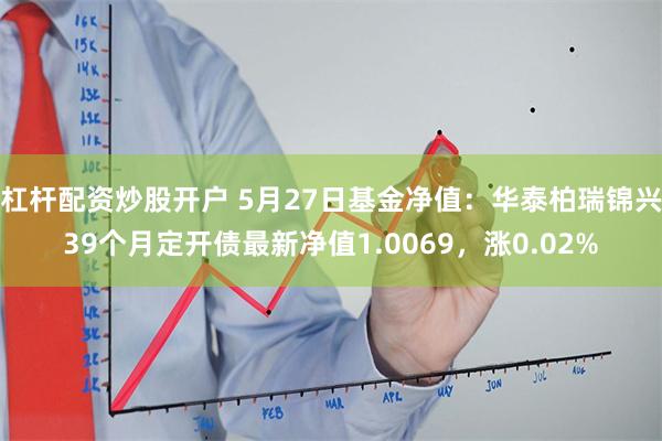 杠杆配资炒股开户 5月27日基金净值：华泰柏瑞锦兴39个月定